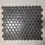 Thumbnail: 1" Hex. - porcelain mosaic - Black