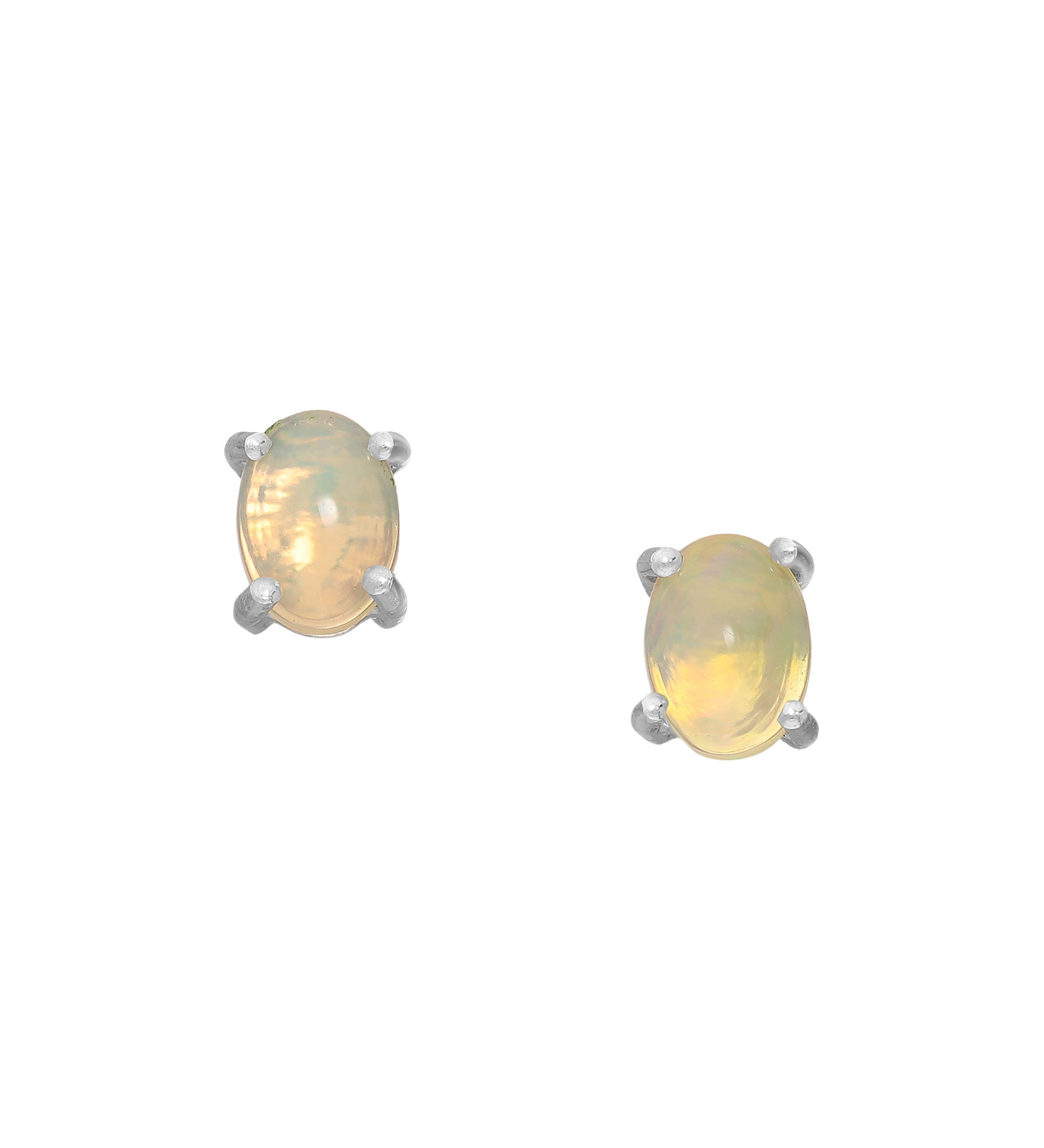 Earrings #123 - Ethiopian opal