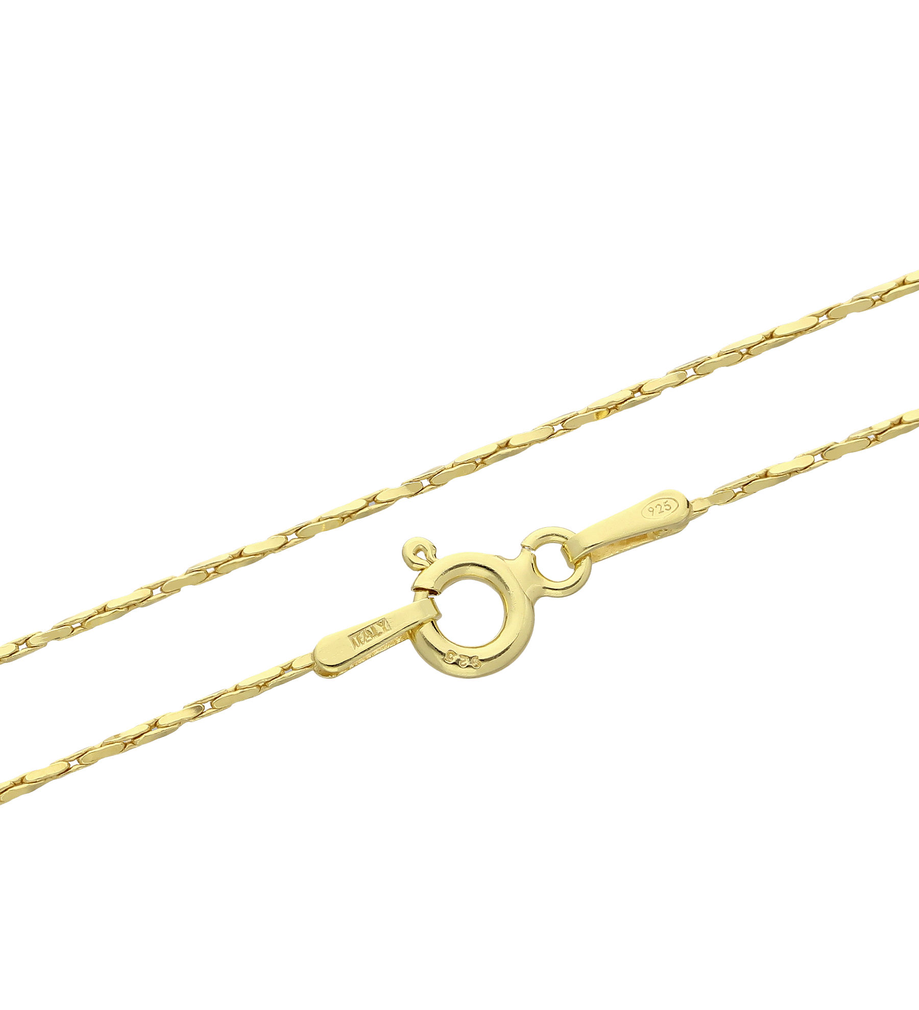 Women's chain (Chain: 1 mm) #861 .925 Solid Italian Silver