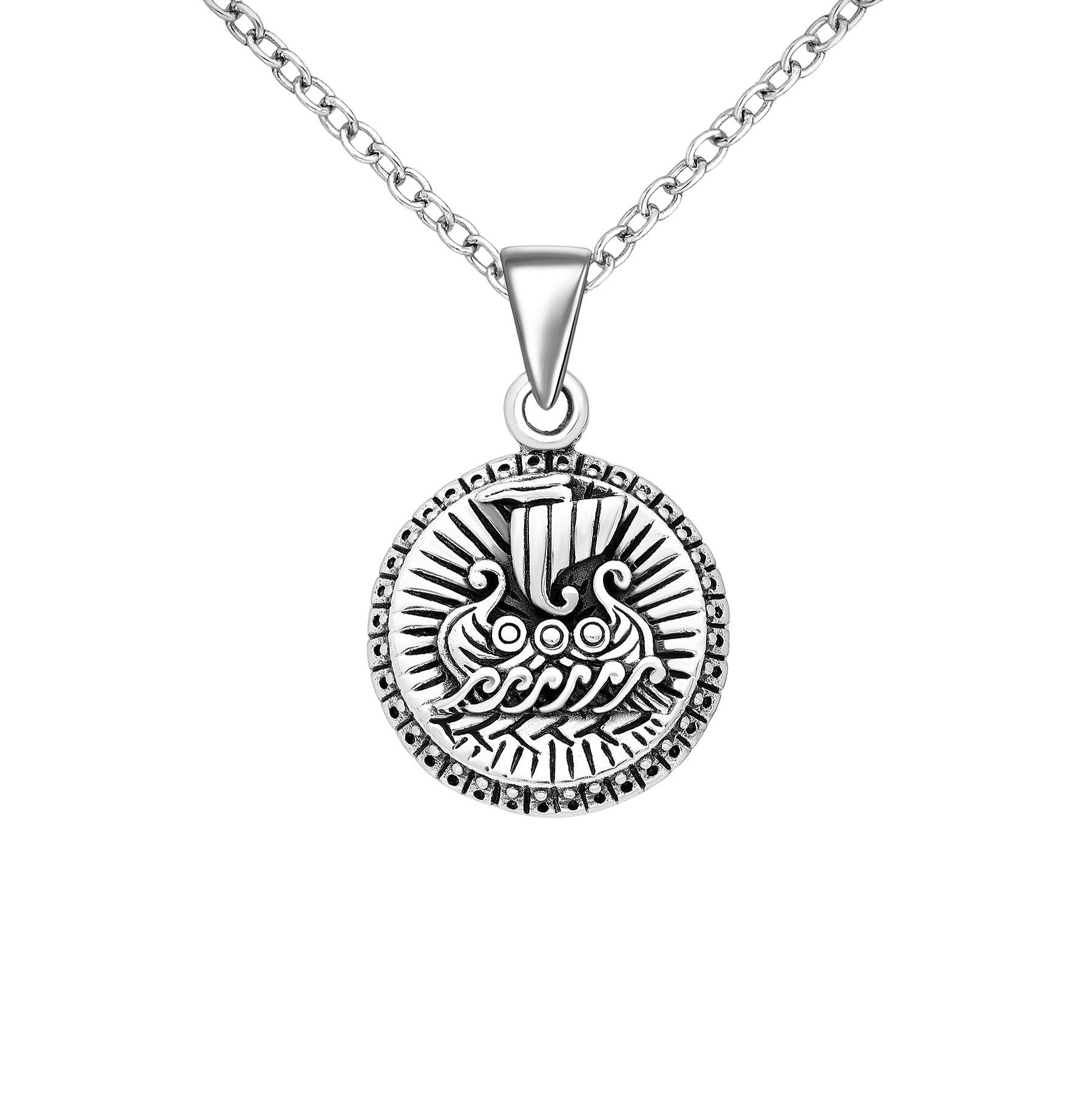 Men's pendant #358 - .925 silver (Boat)