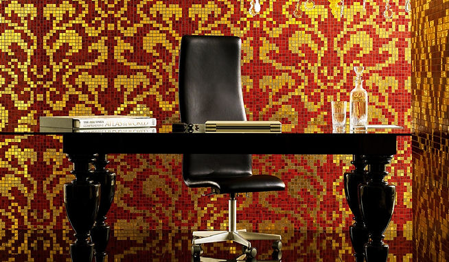 Rosso Oro Accent Wall