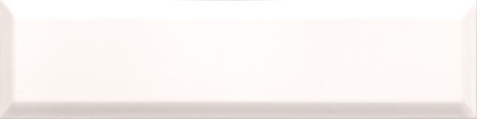 Beveled subway tiles