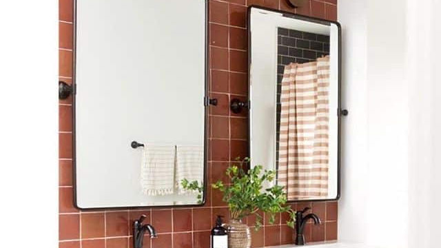 Old world stain effect wall tiles