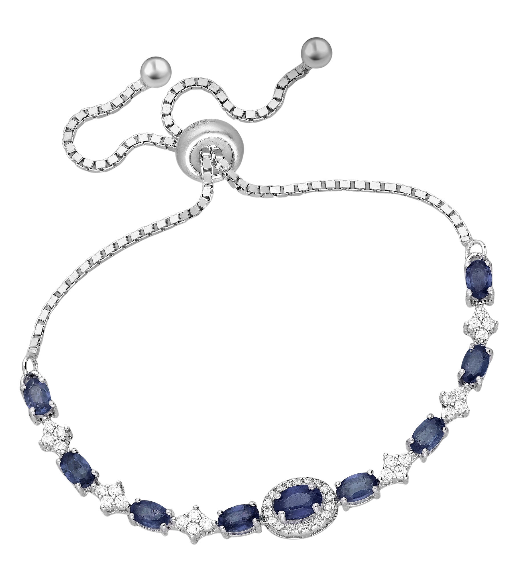Bracelet #89 - Blue Sapphire