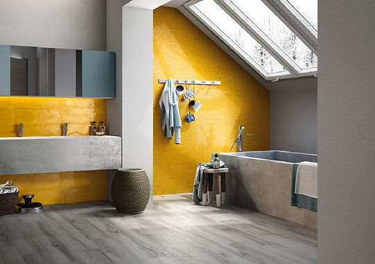 Hand made look large tiles