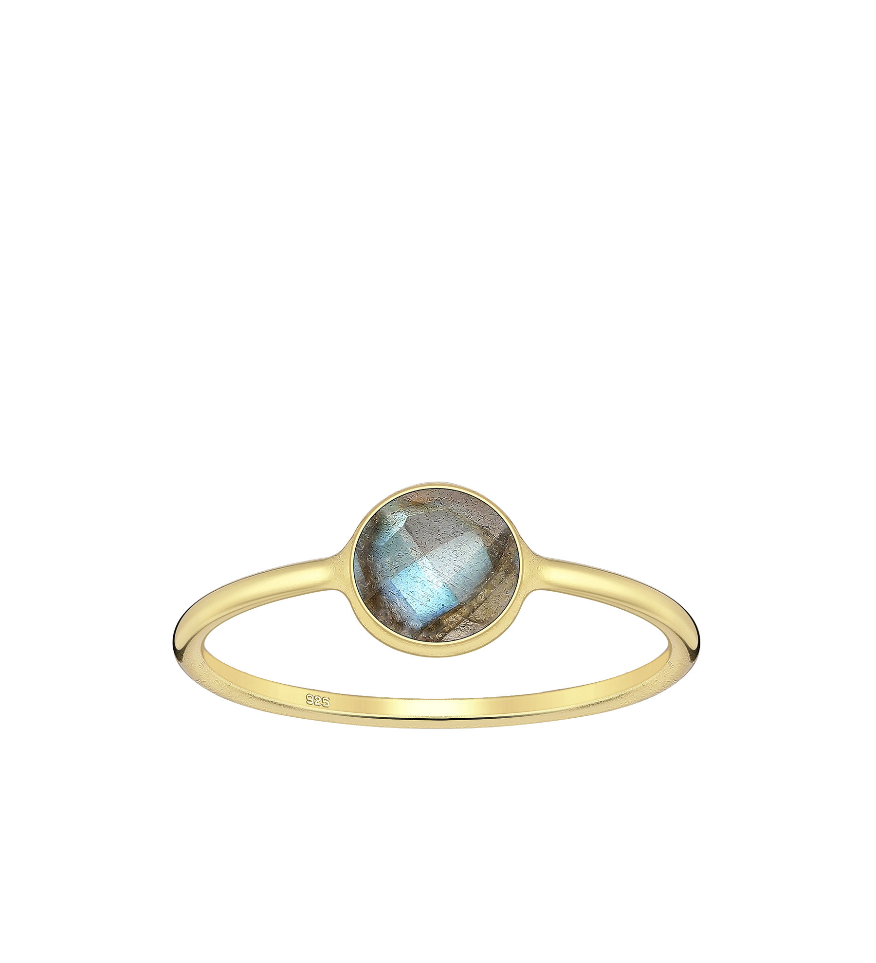 Women ring #293 SILVER 925 - Labradorite