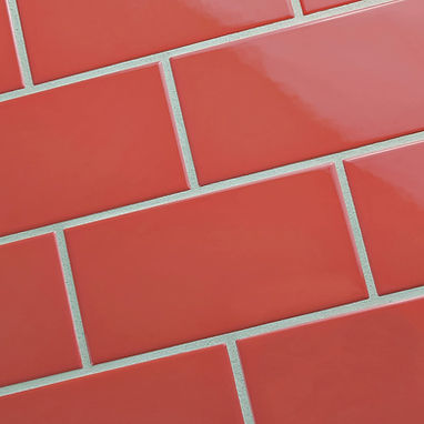 3" x 6", |Matte or Gloss| Red Wall Subway Tiles |✔️IN STOCK|