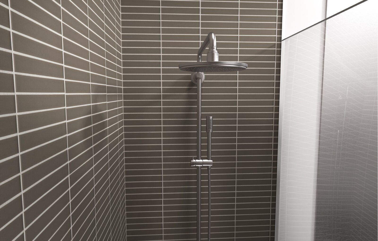 Stacked porcelain effect wall tile|✔️IN-STOCK