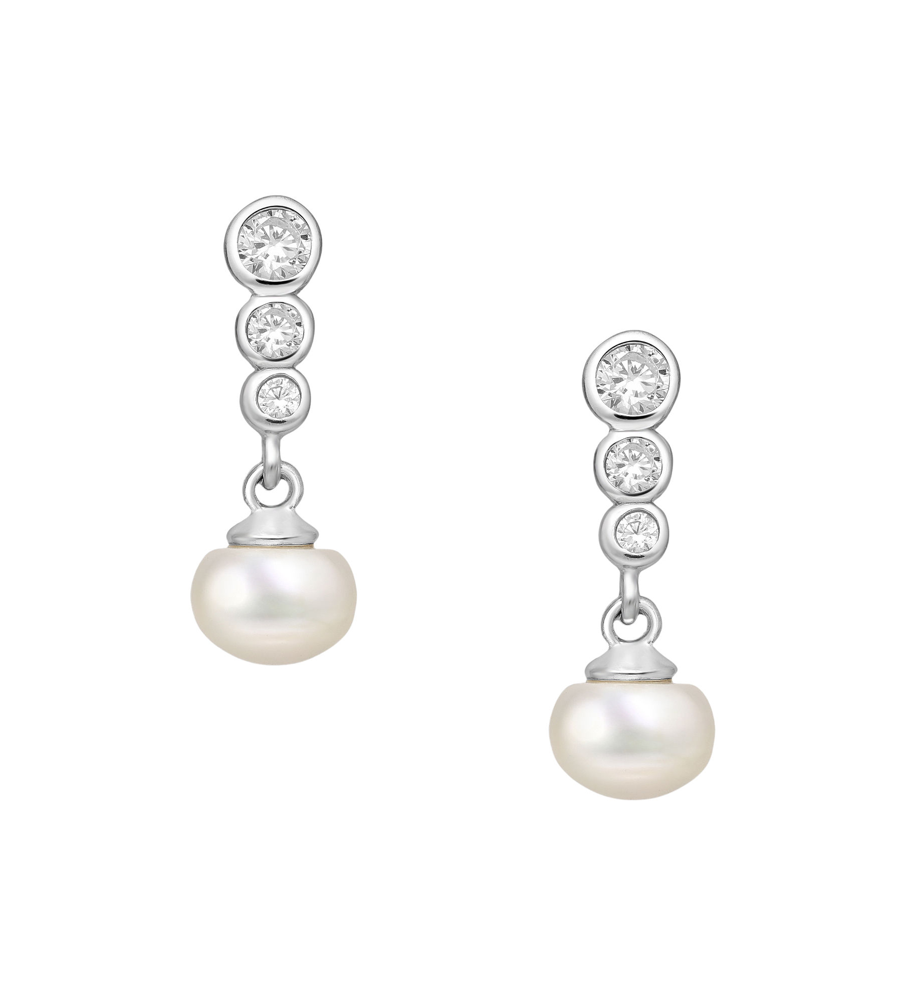Earring #643 - Freshwater Pearl