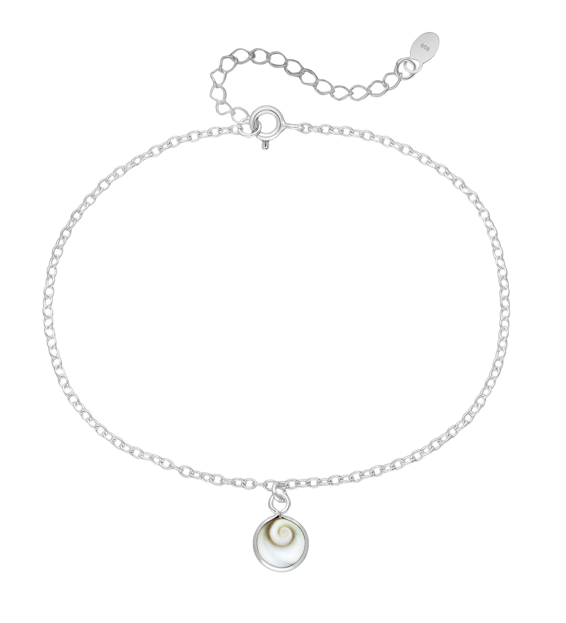 Anklet #614 - Freshwater Pearl