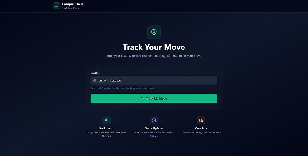 TrackYourMove