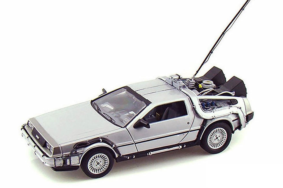 Thumbnail: Back to the Future Delorean Toy Model