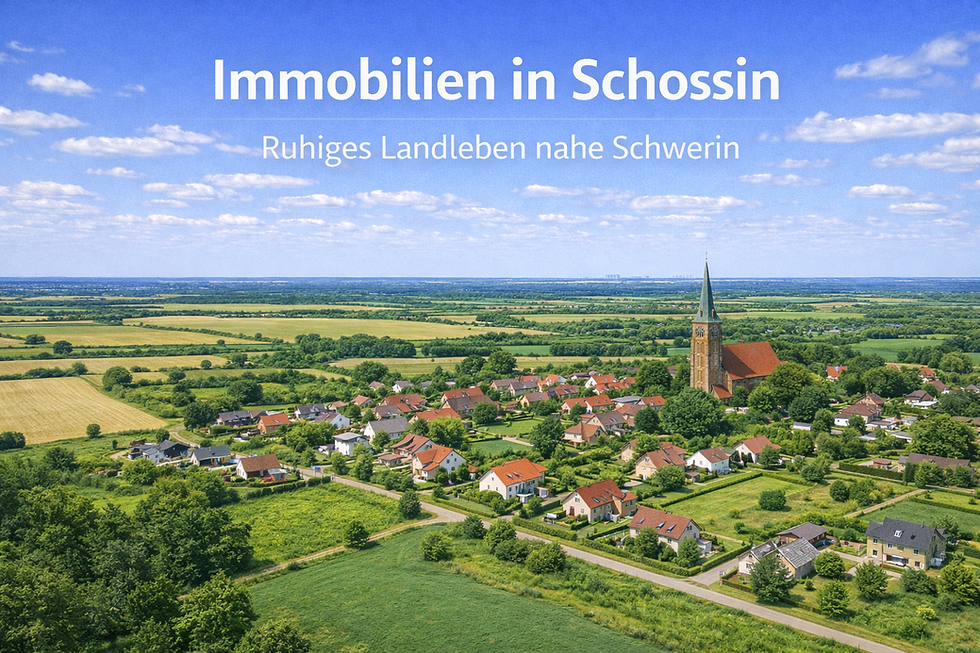 🏡 Immobilien in Schossin – Ländliche Ruhe mit Nähe zu Schwerin