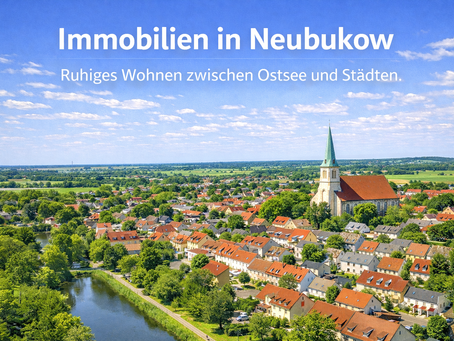 🏡 Immobilien in Neubukow – Ruhiges Wohnen zwischen Ostsee und Natur