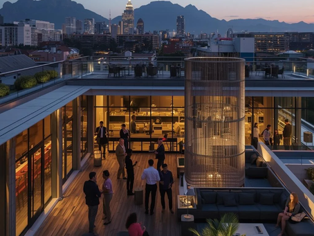 Building Spaces the South African Way, from Rooftop Offices to Indoor Braai Areas