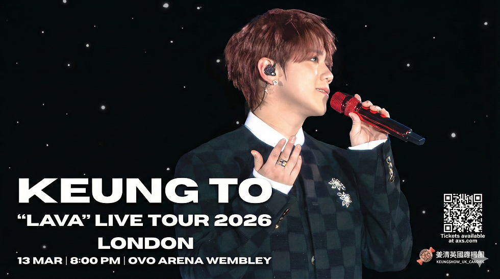 Keung To "Lava" Live Tour 2026 London