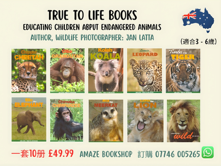 Inspiring Future Conservationists: Jan Latta’s "True to Life" Endangered Animal Books