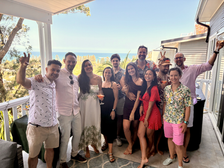 Sierra Marketing team during Sierra christmas party in 2025