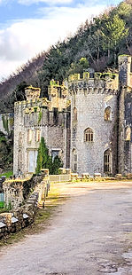 Gwrych Castle as taken by Nic Breeze