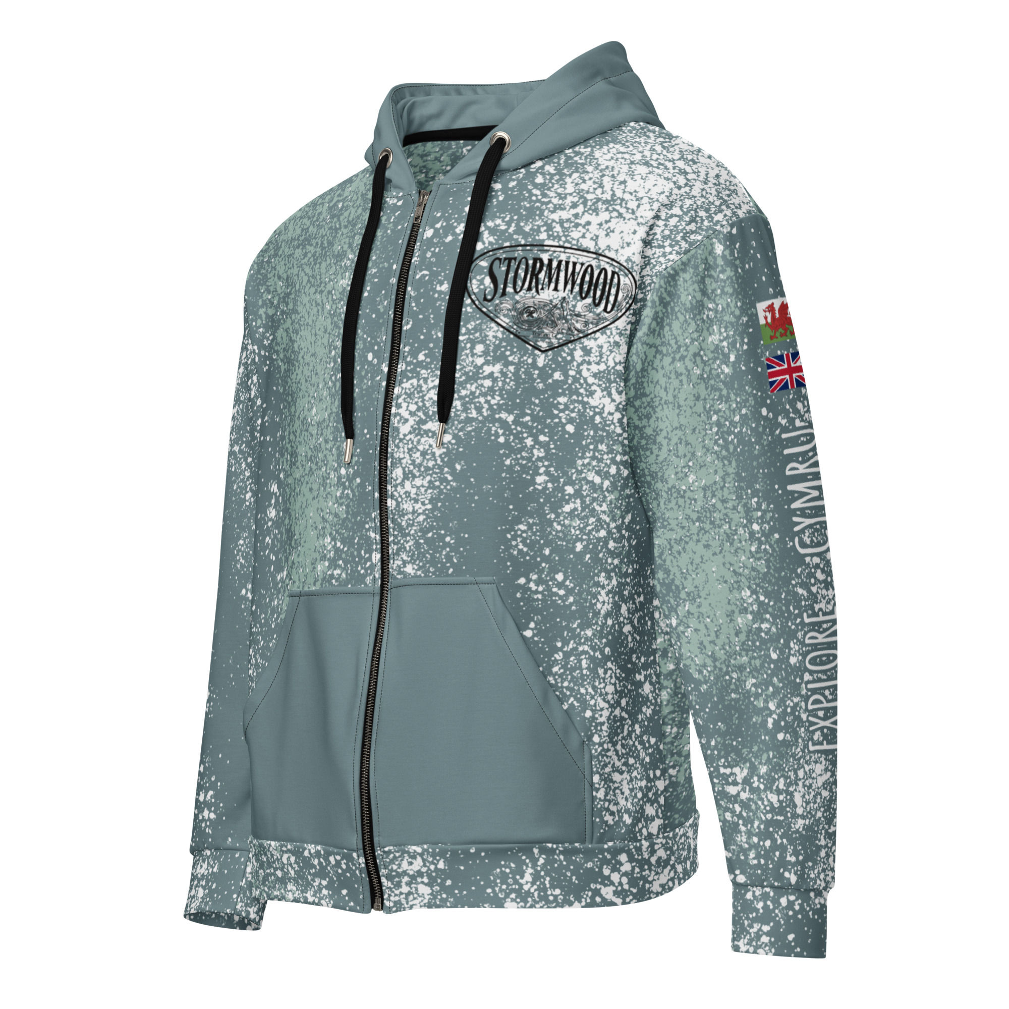 Owl Be There Unisex zip thru Hoodie