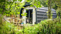 Offa glamping pod exterior