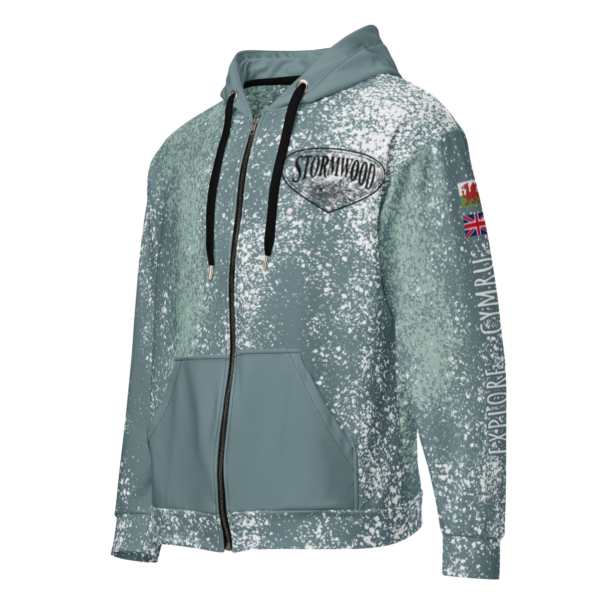 Owl Be There Unisex zip thru Hoodie