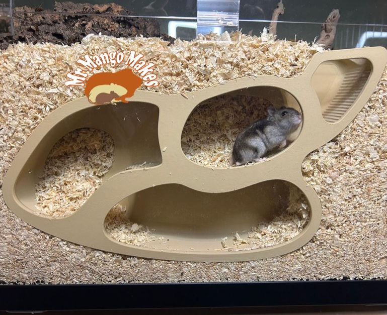 3-Chamber Burrow Hide