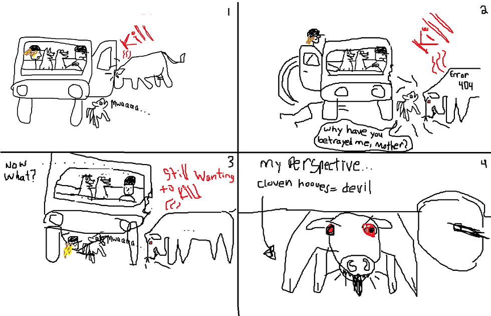 A Very Mad Mother Cow