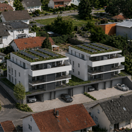 Zwei Mehrfamilienhäuser - Wohngebiet in ruhiger Lage - in Sinsheim-Reihen