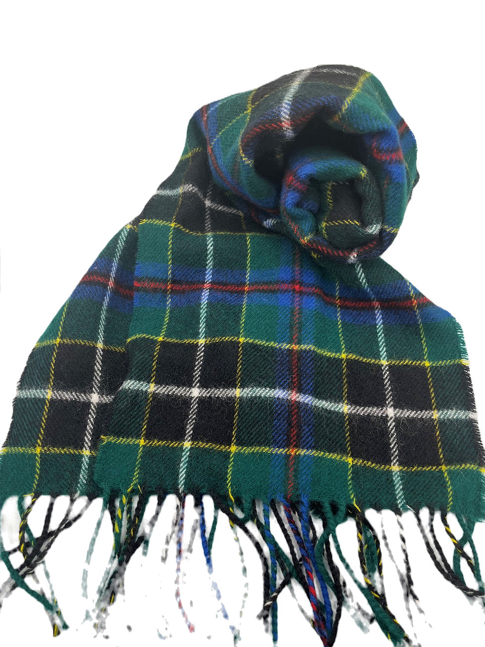 Cornish Hunting Tartan Wool Scarf | Cornish Kilts
