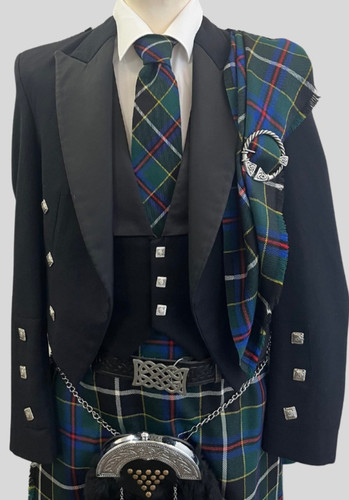 Cornish Tartan Fly Plaid | Cornish Kilts