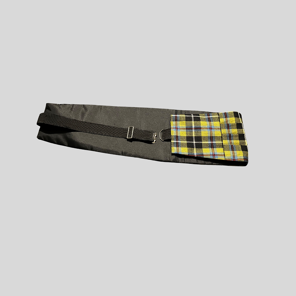 Thumbnail: Cornish National tartan cummerbund