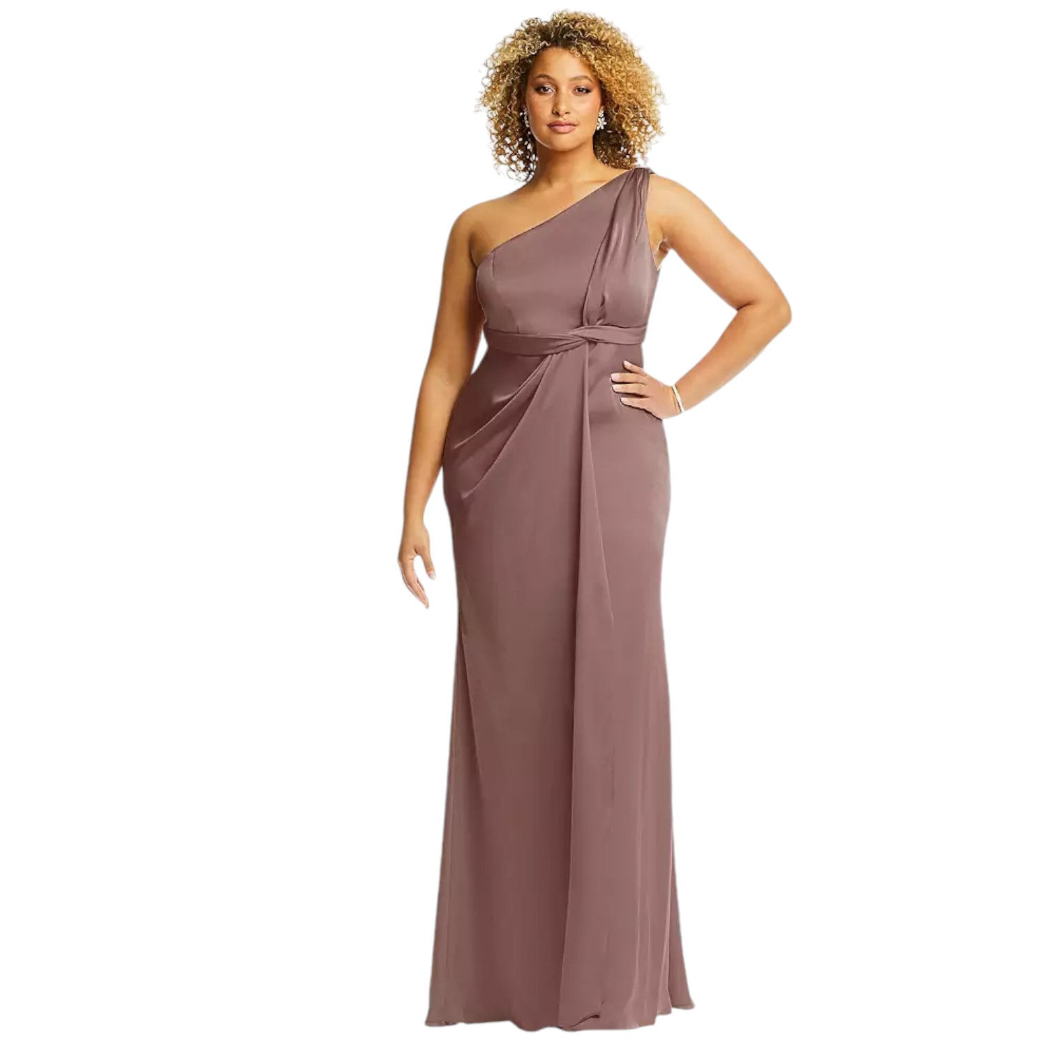 Dessy Bridesmaid Dress 3111 Colour Sienna Front Image