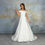 Thumbnail: Off-the-shoulder Mikado A-line wedding dress