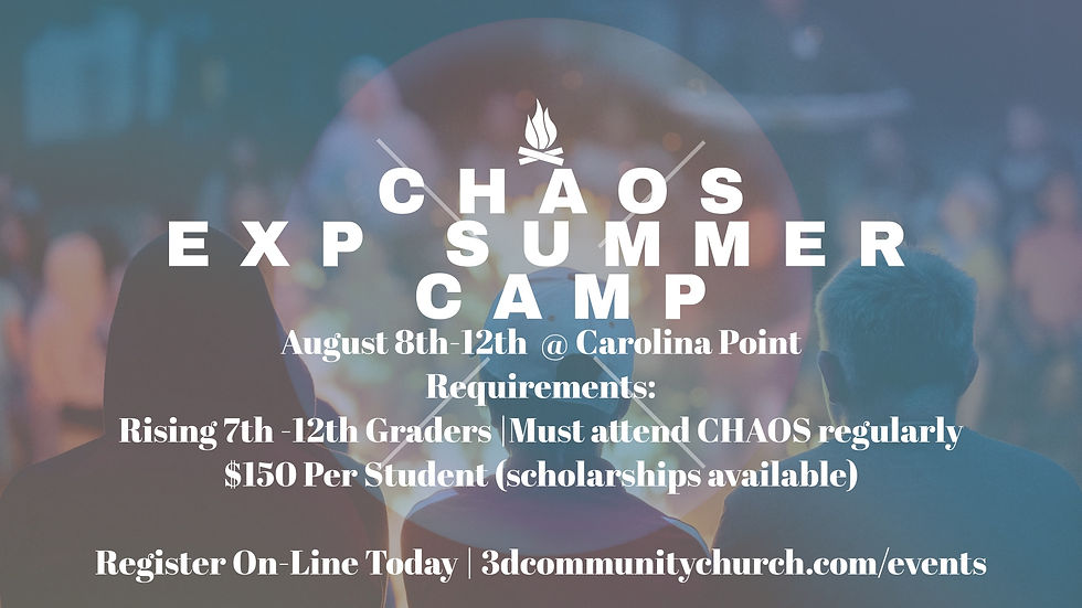 CHAOS EXP SUMMER CAMP