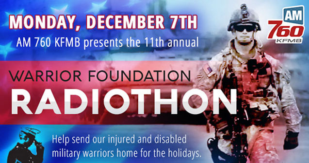 WARRIOR FOUNDATION RADIOTHON - HIGH TIME DESIGNS