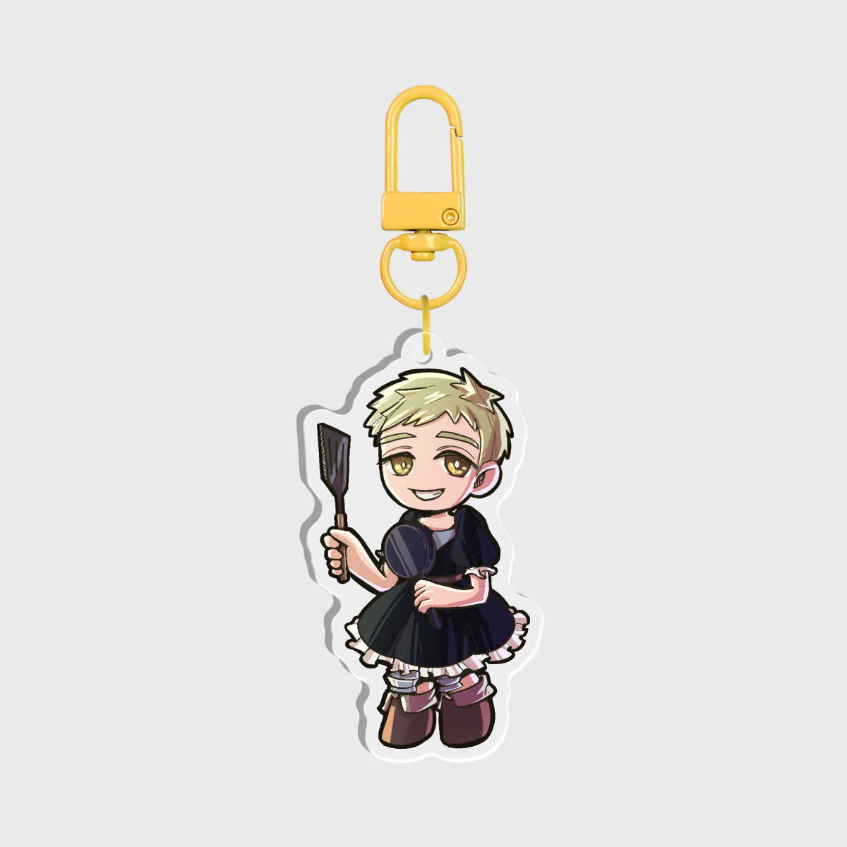 Laios Maid Cafe Keychain