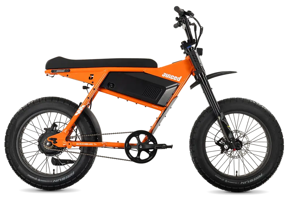 Thumbnail: Juiced Scrambler Hard tail Orange