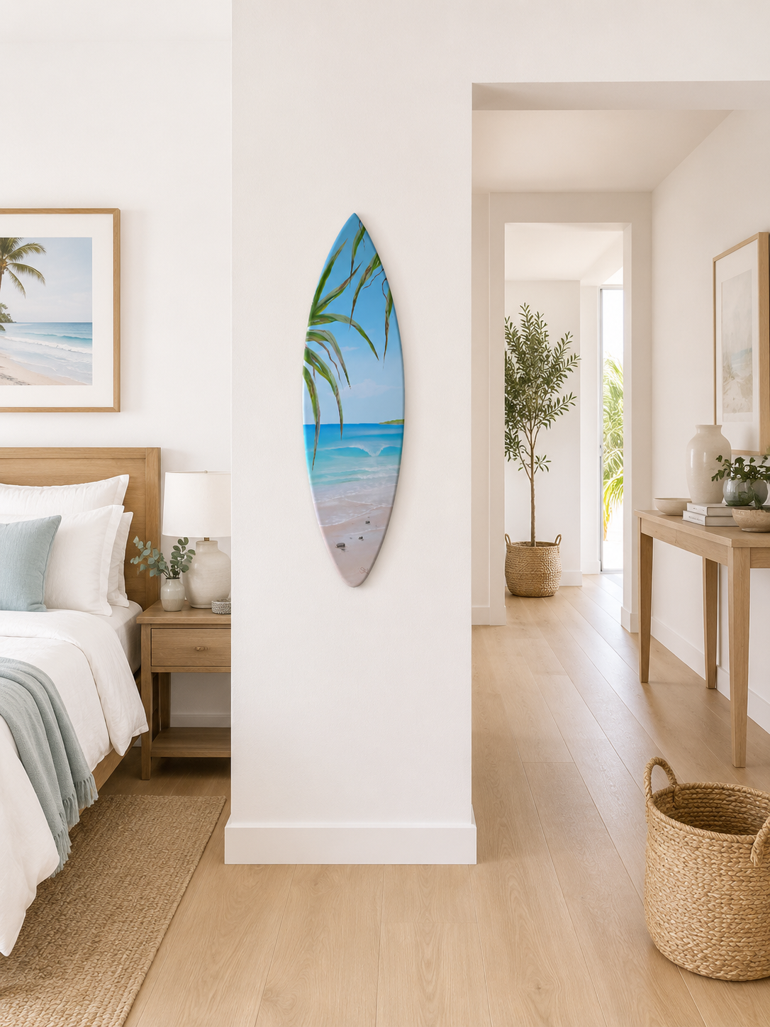 HOT PRICE $50!LIMITED TIME Surfboard 82 cm TIMBER Pandanus Tree $500