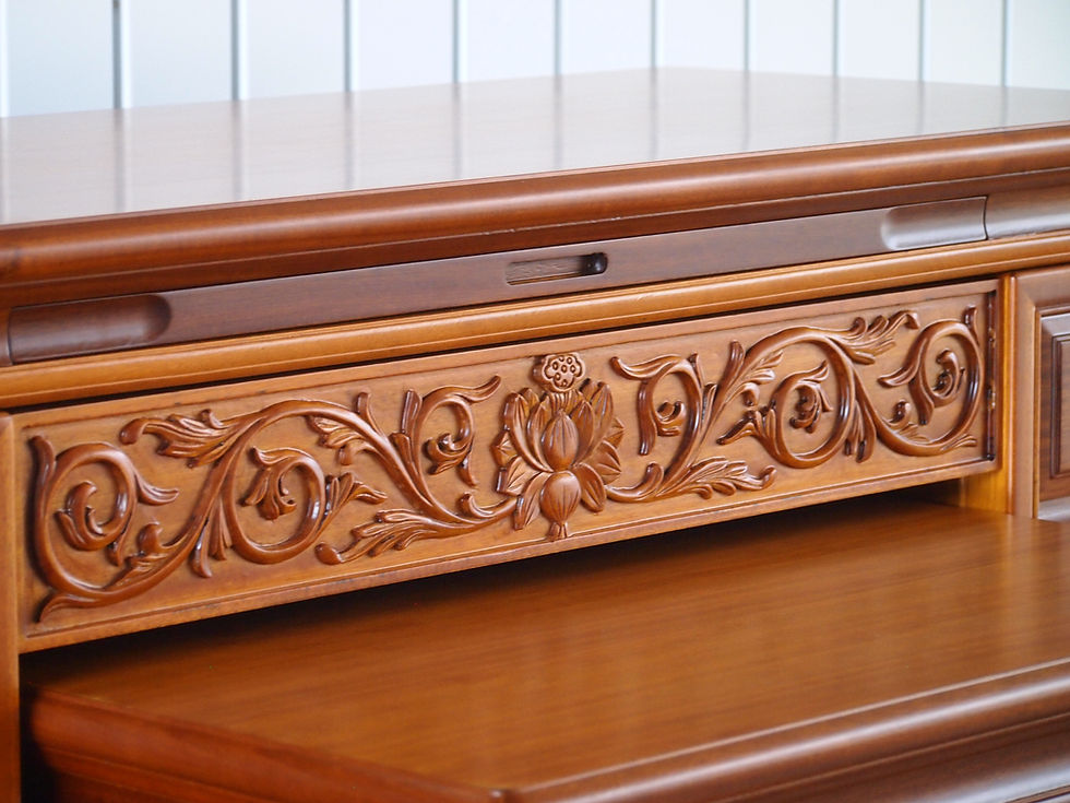 縮圖：櫃式蓮花神明桌5尺1