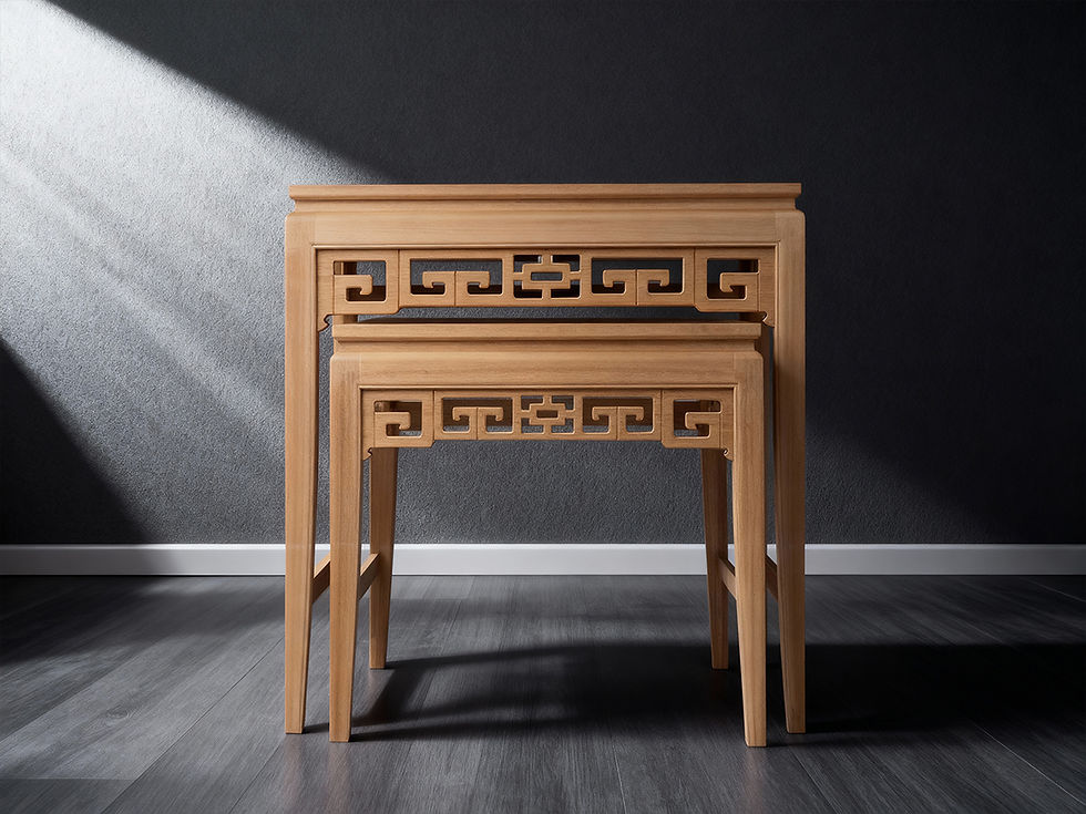 縮圖：萬字神桌3尺6烏心石