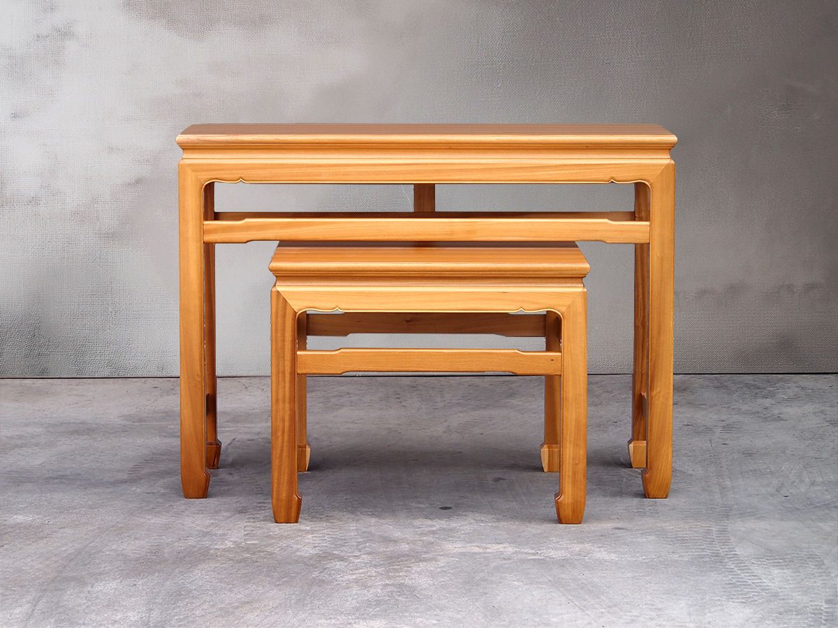 馬蹄腳素面簡約神明桌5尺7