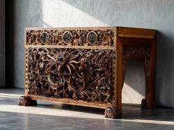 萬年殿蟒龍供桌