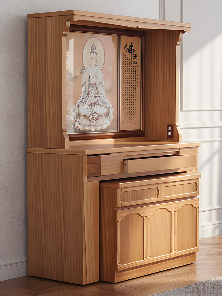 縮圖：閑靜佛櫥5尺7