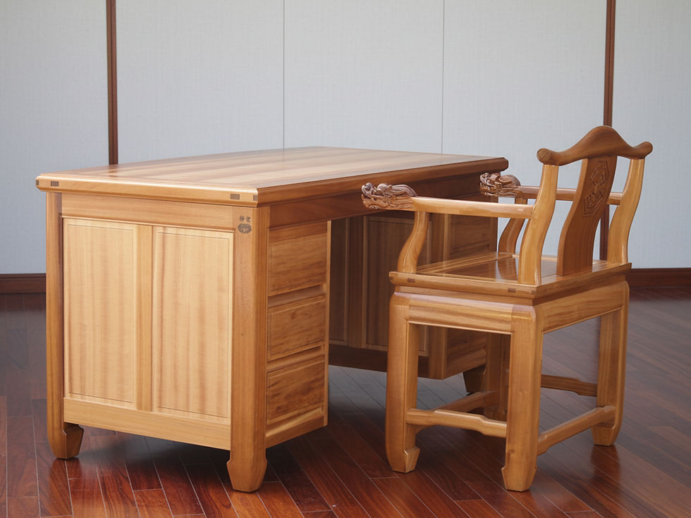 辦公桌與太師椅