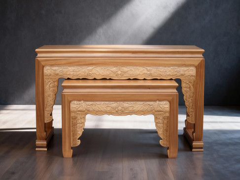 漢式神桌五福臨門6尺35