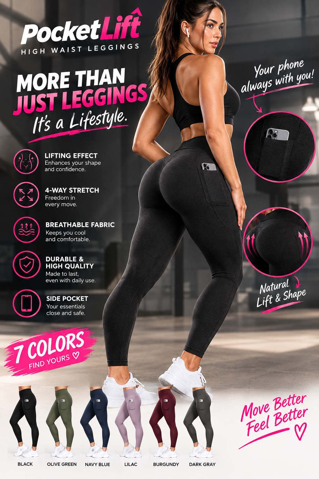 PocketLift Leggings: