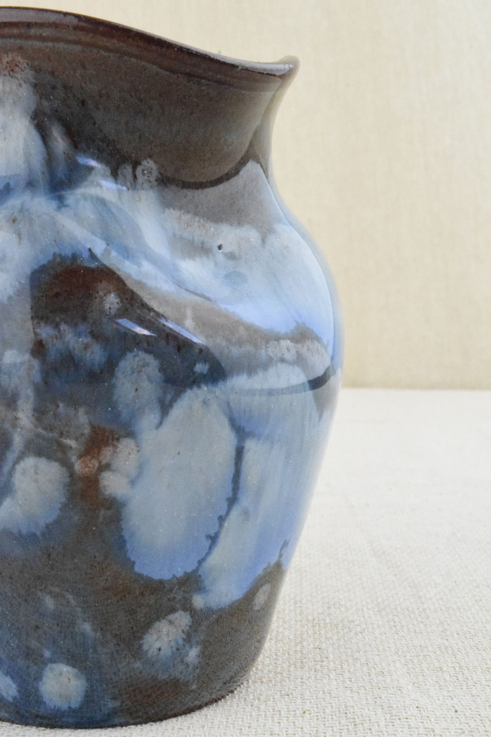 Thumbnail: Pair of Ewenny Pottery Bud Vases