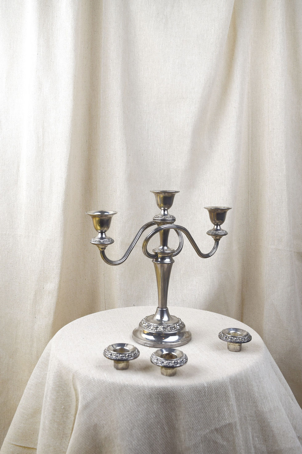 Thumbnail: Silver Plated Candelabra