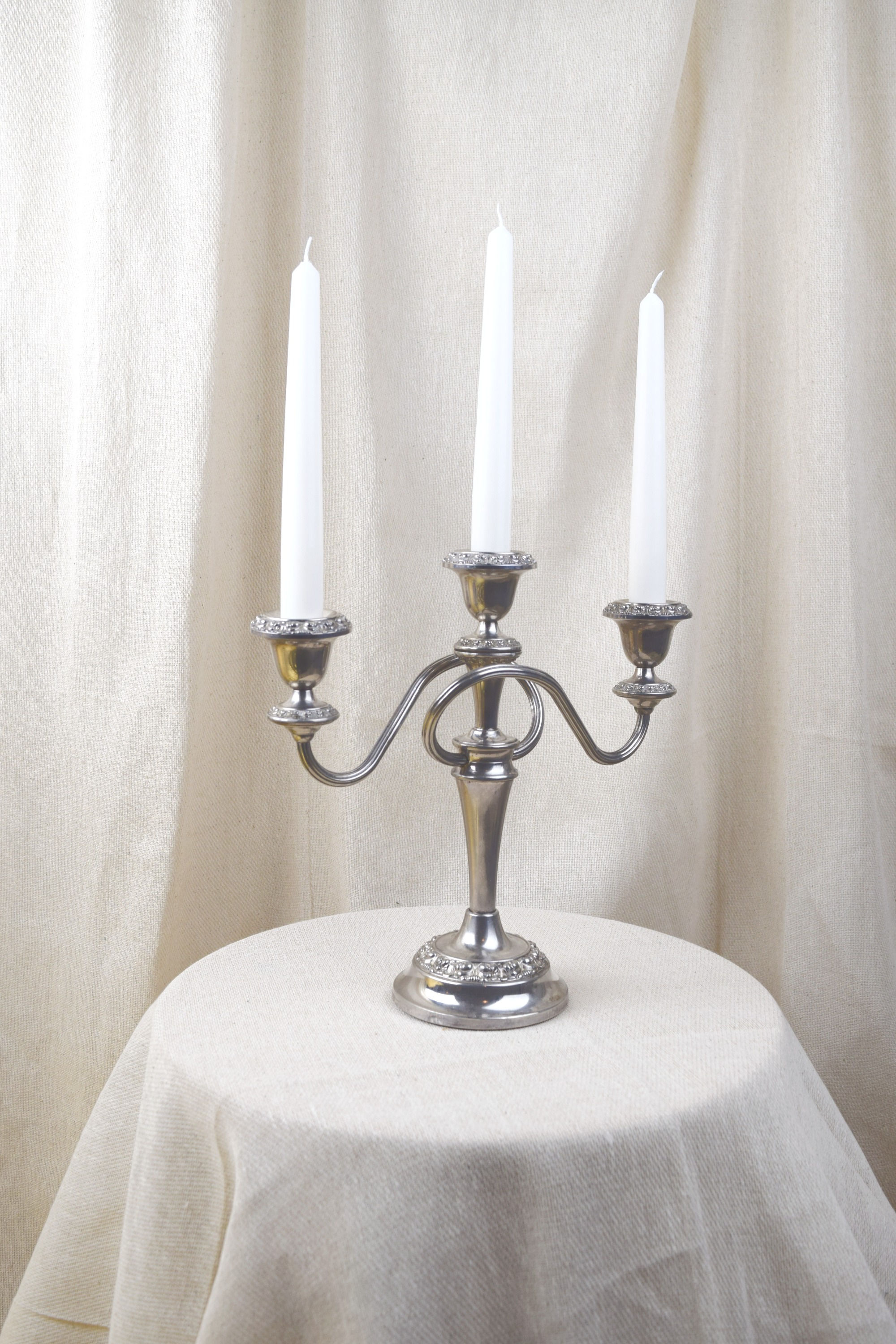 Silver Plated Candelabra